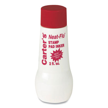 Carter's® Neat-flo Stamp Pad Inker, 2 Oz, Red freeshipping - TVN Wholesale